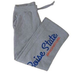 Boise State Ladies Wide Leg Drawstring Lounge Sweatpants Size XL